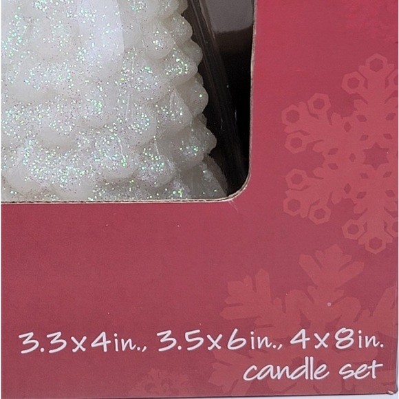 Loft Living 3-Piece LED Flameless Cristmas Tree Candle Set with Timer - Picture 9 of 16